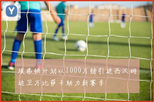 埃弗顿计划以1000万镑引进西汉姆边卫万比萨卡助力新赛季